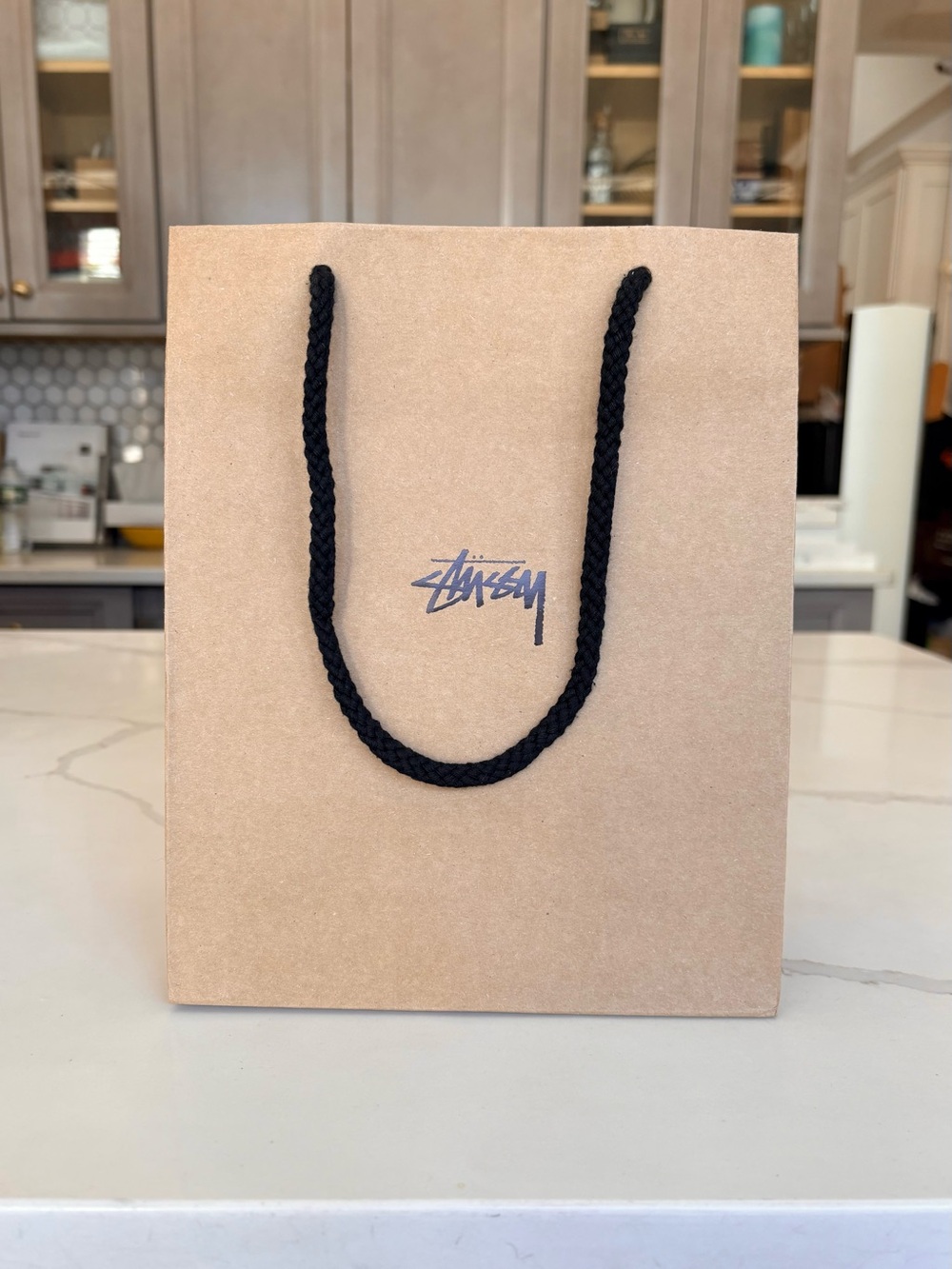 Stussy Paper Shopping Gift Bag 8x10x5.5